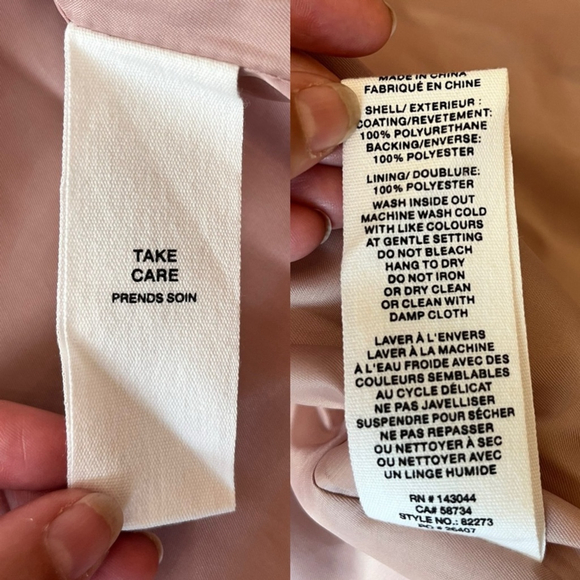 SOLD Avec Les Filles X Anthropologie Oversized Faux Leather Moto Jacket Large - Picture 12 of 15